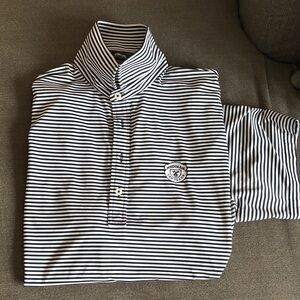Ralph Lauren x Medinah country club men’s large golf polo deep navy and white